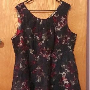 Motherhood Maternity Black Floral Dress
